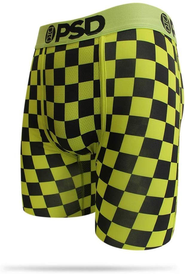 PSD Underwear NBA Mens Neon Checkers