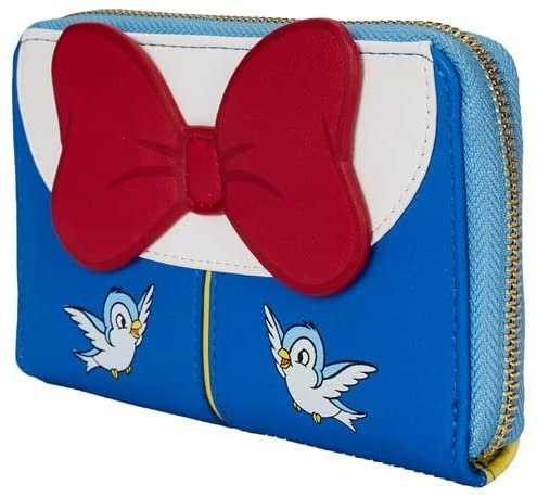 Loungefly Disney Snow White Cosplay Bow Zip-Around Wallet
