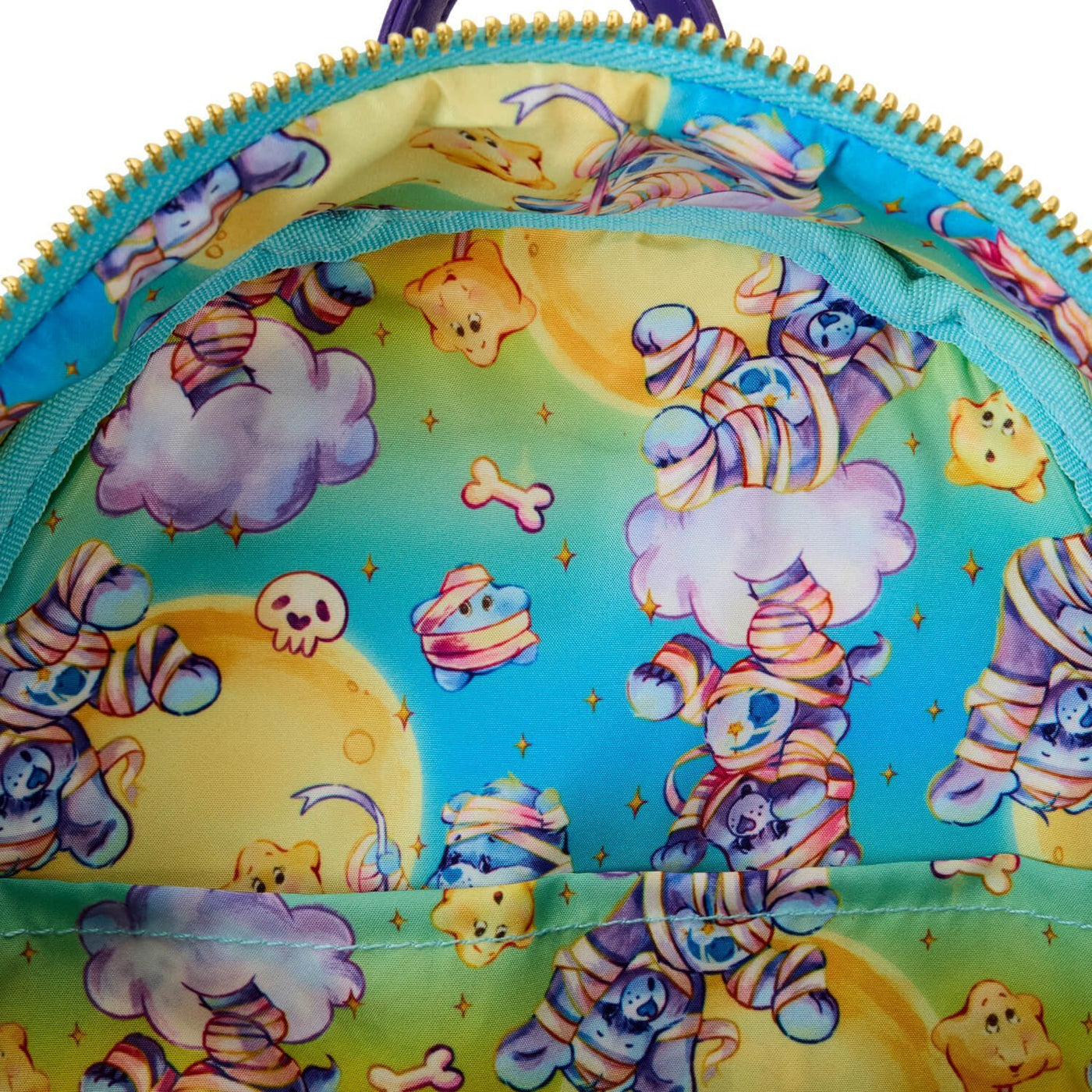 Loungefly Care Bears x Universal Monster Bedtime Bear Mummy Mini Backpack