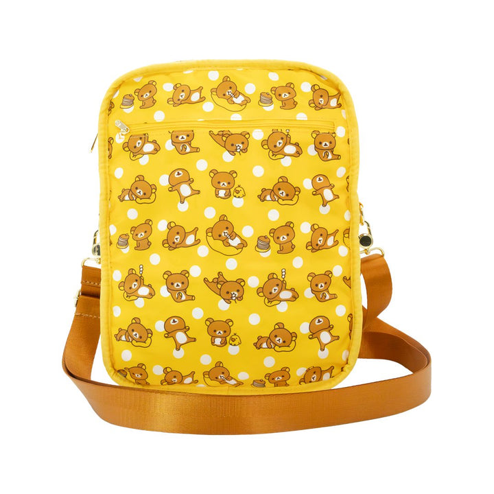 Whatever Makes You Happy Rilakkuma Quilted Reversable Convertible Square Bag
