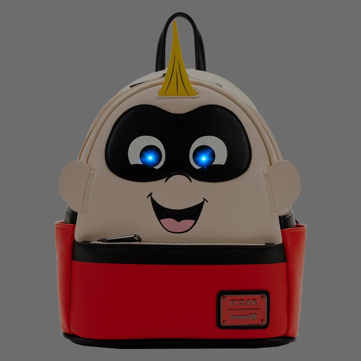 Loungefly Pixar Incredibles Jack Jack Light-Up Cosplay Mini Backpack - D23 707 Street Exclusive Limited Edition