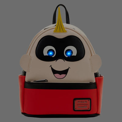Loungefly Pixar Incredibles Jack Jack Light-Up Cosplay Mini Backpack - D23 707 Street Exclusive Limited Edition