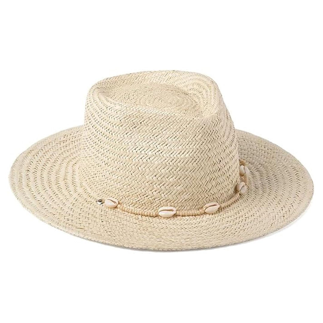 Lack of Color Kids Seashells Fedora Straw Hat