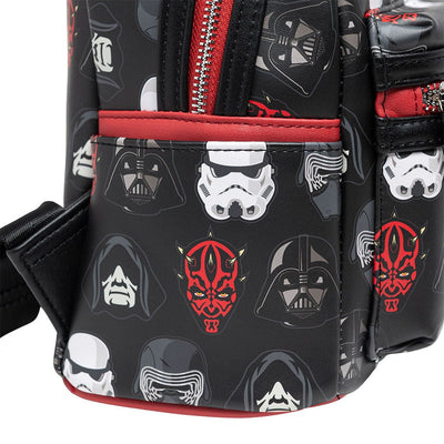 707 Street Exclusive -  Loungefly Star Wars Sith Villains Backpack - Side Pocket
