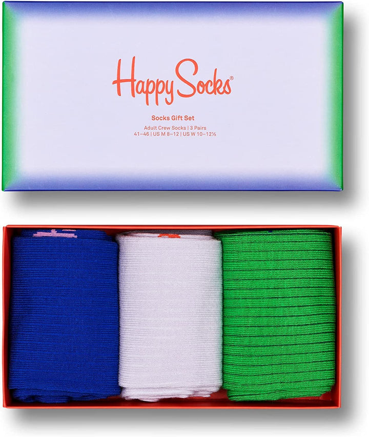 Happy Socks colorful and fun Socks for Men and Women 3-pack Color Smash Socks Gift Set