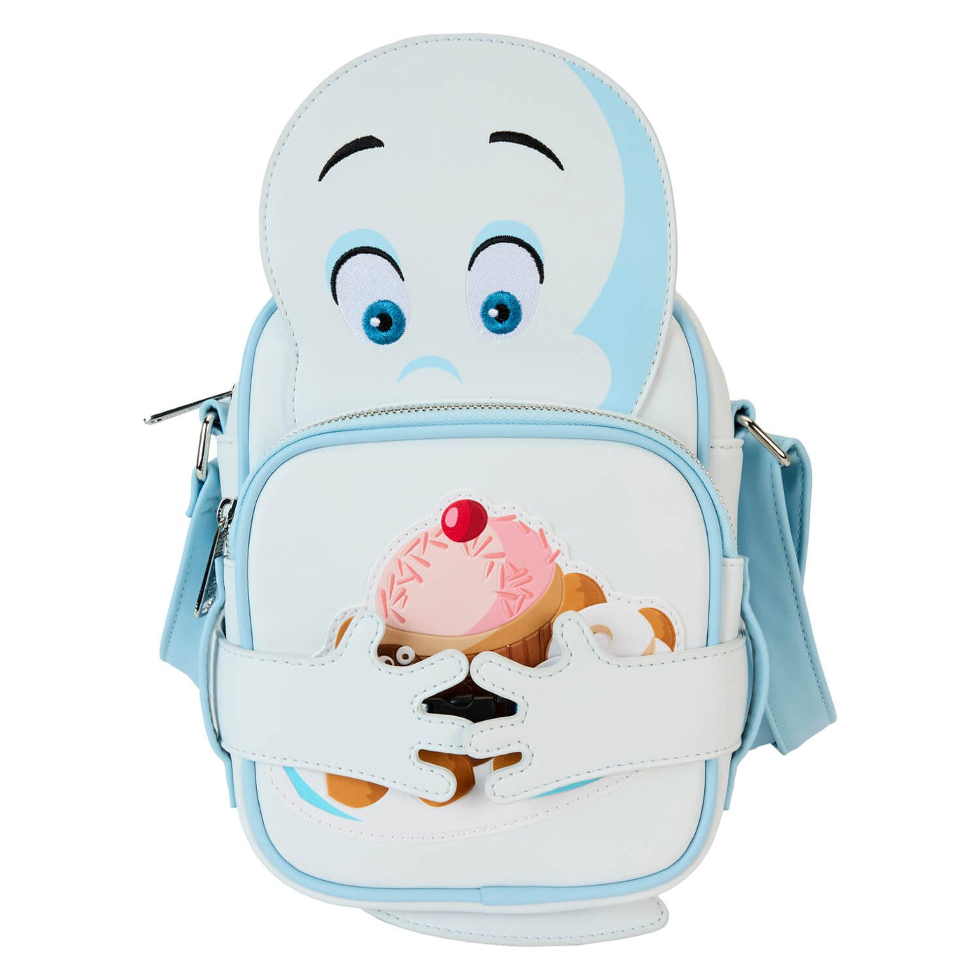 Loungefly Universal Casper the Friendly Ghost Halloween Crossbuddy Bag - front