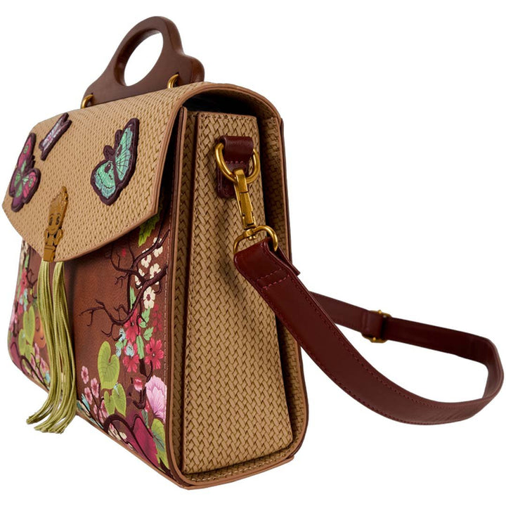Loungefly Marvel Guardians of the Galaxy Floral Groot Crossbody Bag