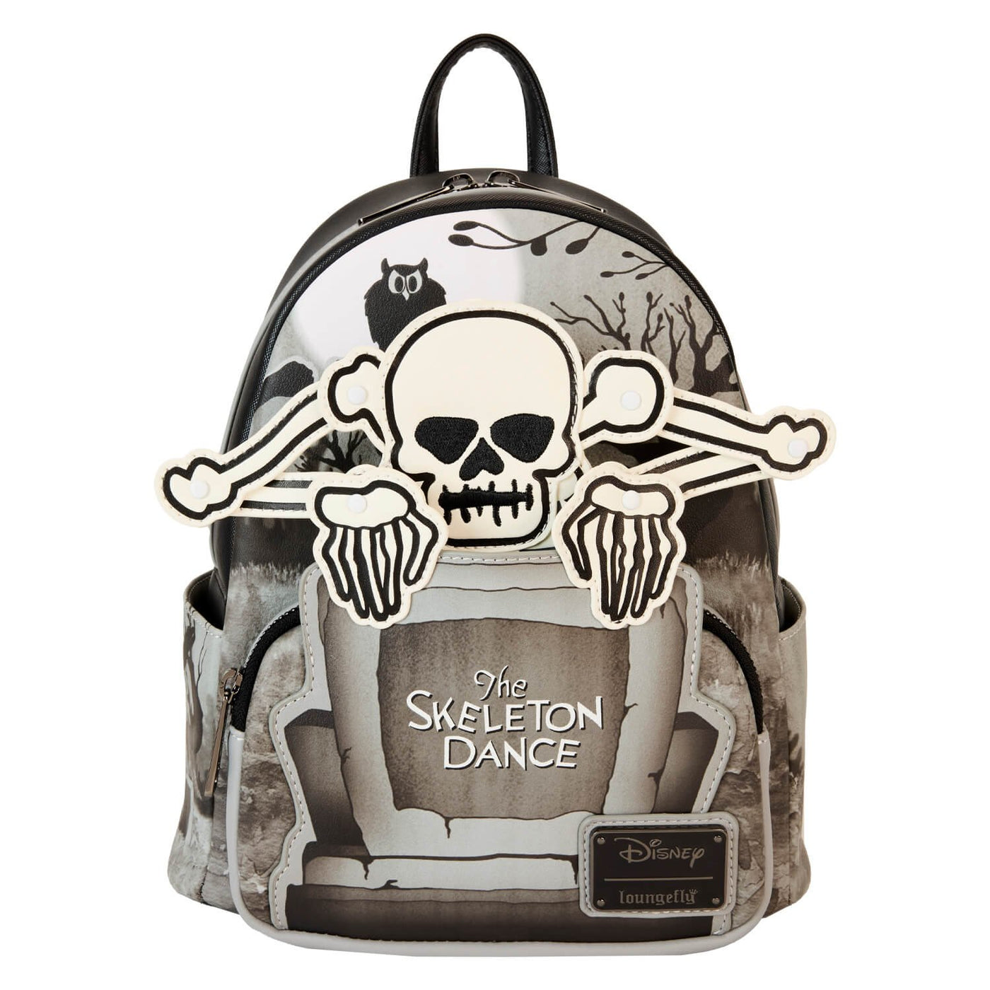 Loungefly Disney Skeleton Dance Mini Backpack - Front