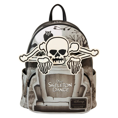 Loungefly Disney Skeleton Dance Mini Backpack - Front