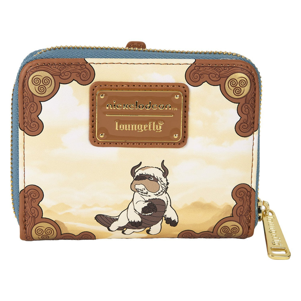 Loungefly Nickelodeon Avatar: The Last Airbender Aang Glider Staff Zip Around Wallet