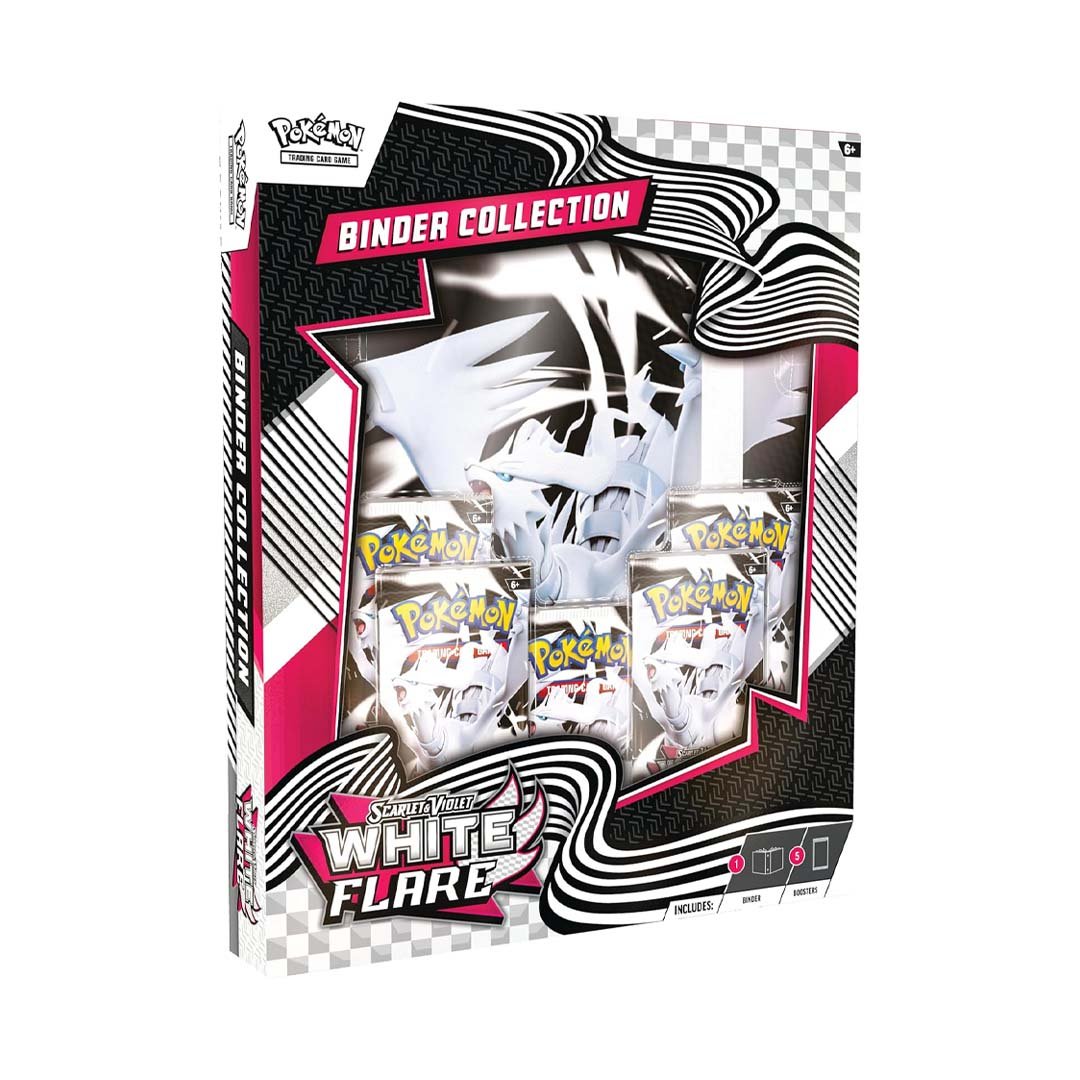 Pokémon TCG Scarlet &amp; Violet 10.5 White Flare Binder Box