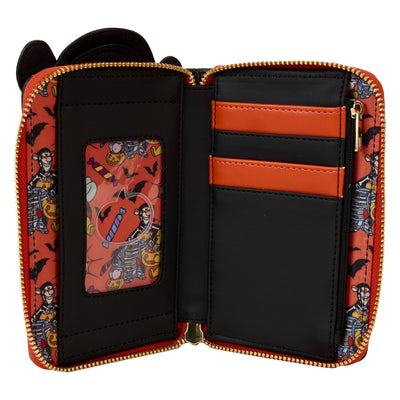Loungefly Disney Winnie the Pooh Skeleton Tigger Zip-Around Wallet