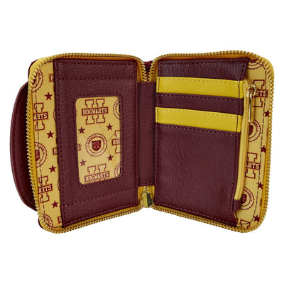 Loungefly Warner Brothers Harry Potter Gryffindor Varsity Zip-Around Wallet