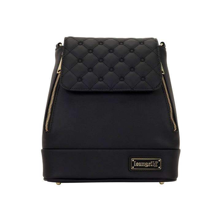 Loungefly The Lilly Black Convertible Mini Backpack &amp; Crossbody Bag