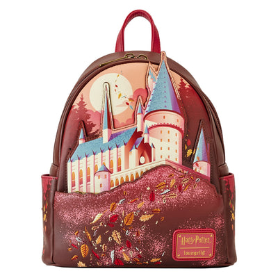 Loungefly Warner Brothers Harry Potter Hogwarts Fall Mini Backpack