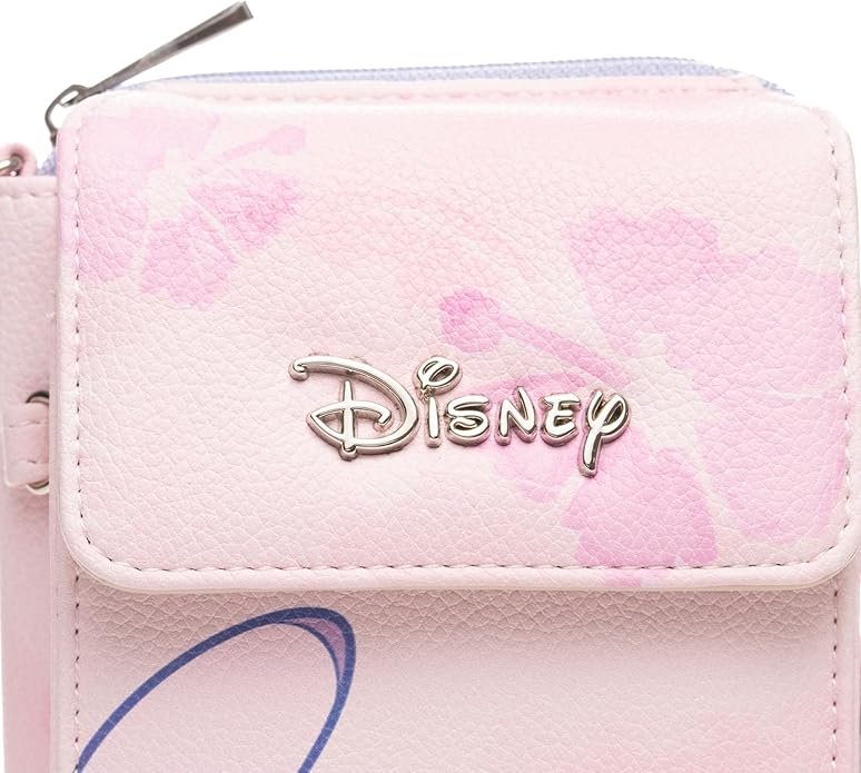 Wondapop Disney Lilo and Stitch Angel Crossbody Wallet Cell Phone Wristlet