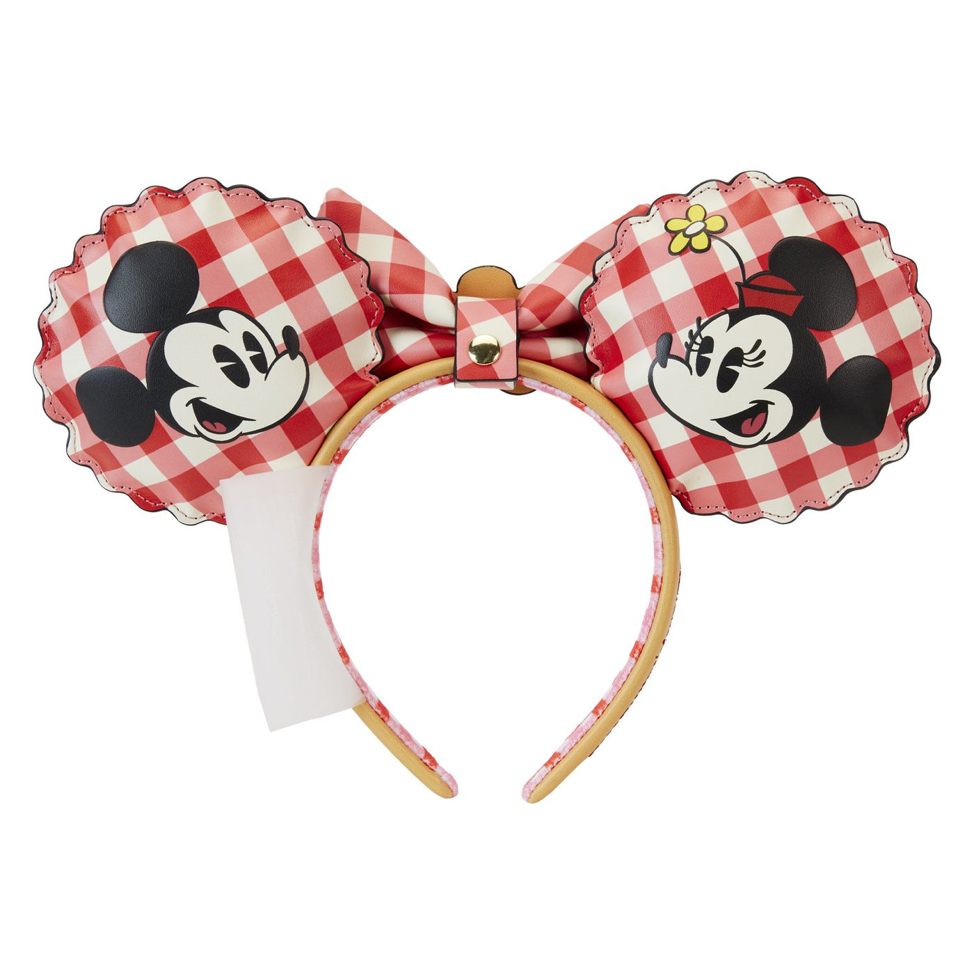 Loungefly Disney Minnie and Mickey Picnic Pie Ear Headband - Back