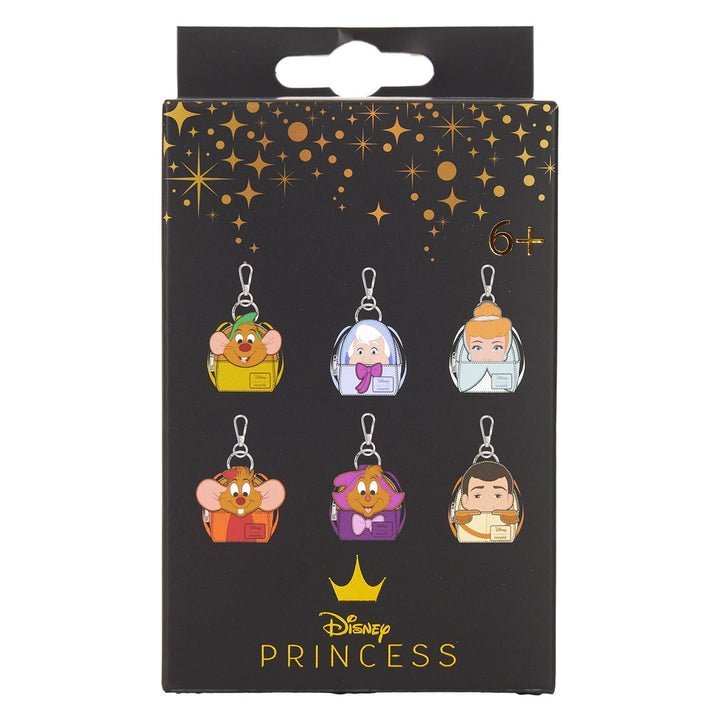 Loungefly Disney Cinderella 75th Anniversary Cosplay Mystery Mini Backpack Keychain Charm