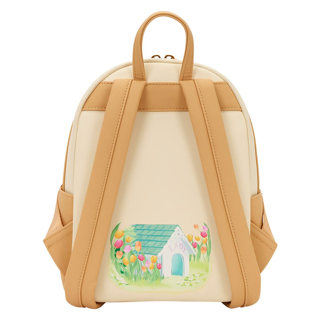 Loungefly Disney Lady and the Tramp Pastel Tulip Mini Backpack