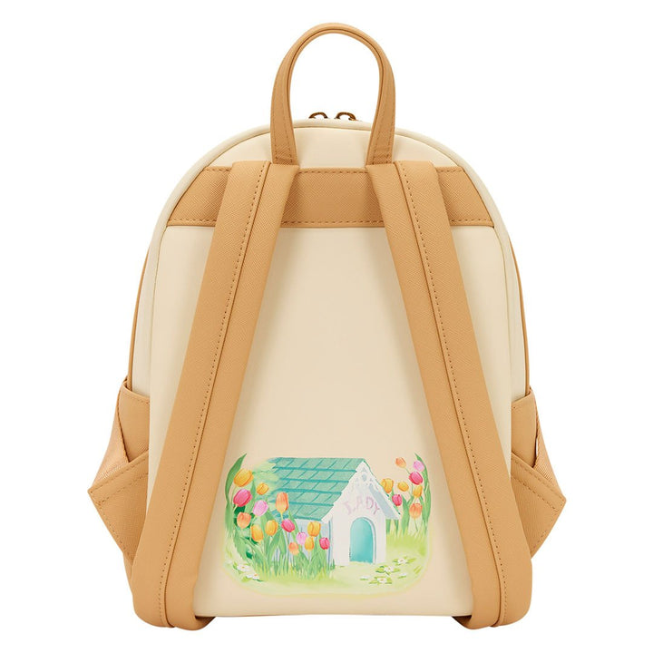 Loungefly Disney Lady and the Tramp Pastel Tulip Mini Backpack