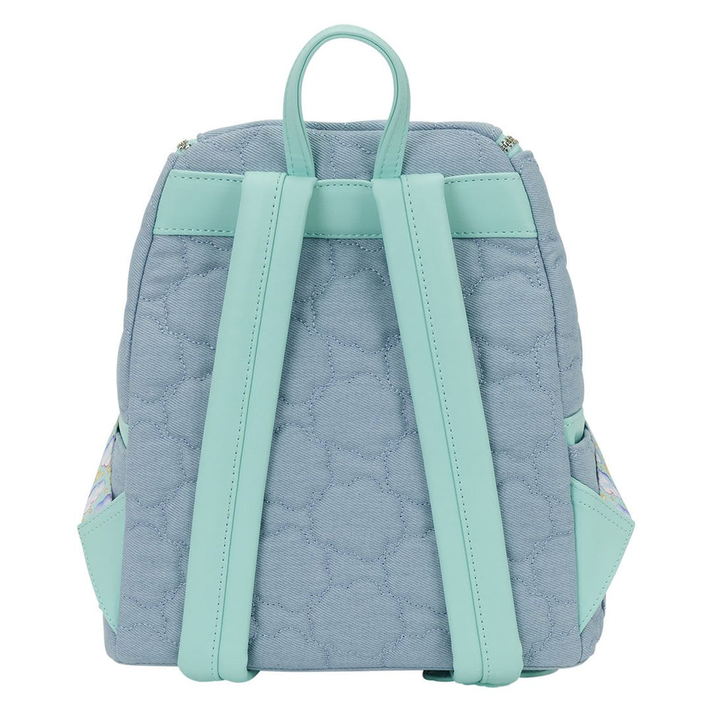 Loungefly Care Bears x Sesame Street Denim Mini Backpack