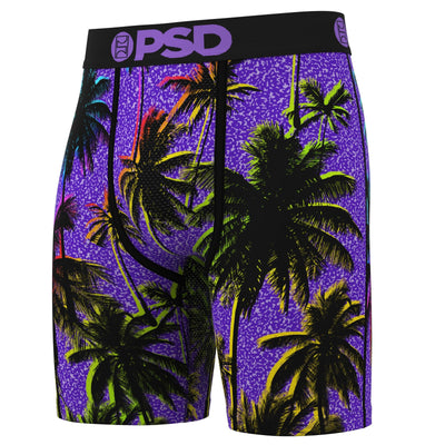 PSD Underwear Men's Lush Palm Boxer Briefs 3-Pack