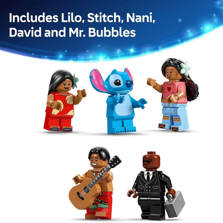 LEGO Disney Lilo and Stitch Beach House Building Toy (43268)