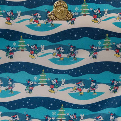 Loungefly Disney Minnie Mouse Holiday Crossbody Bag