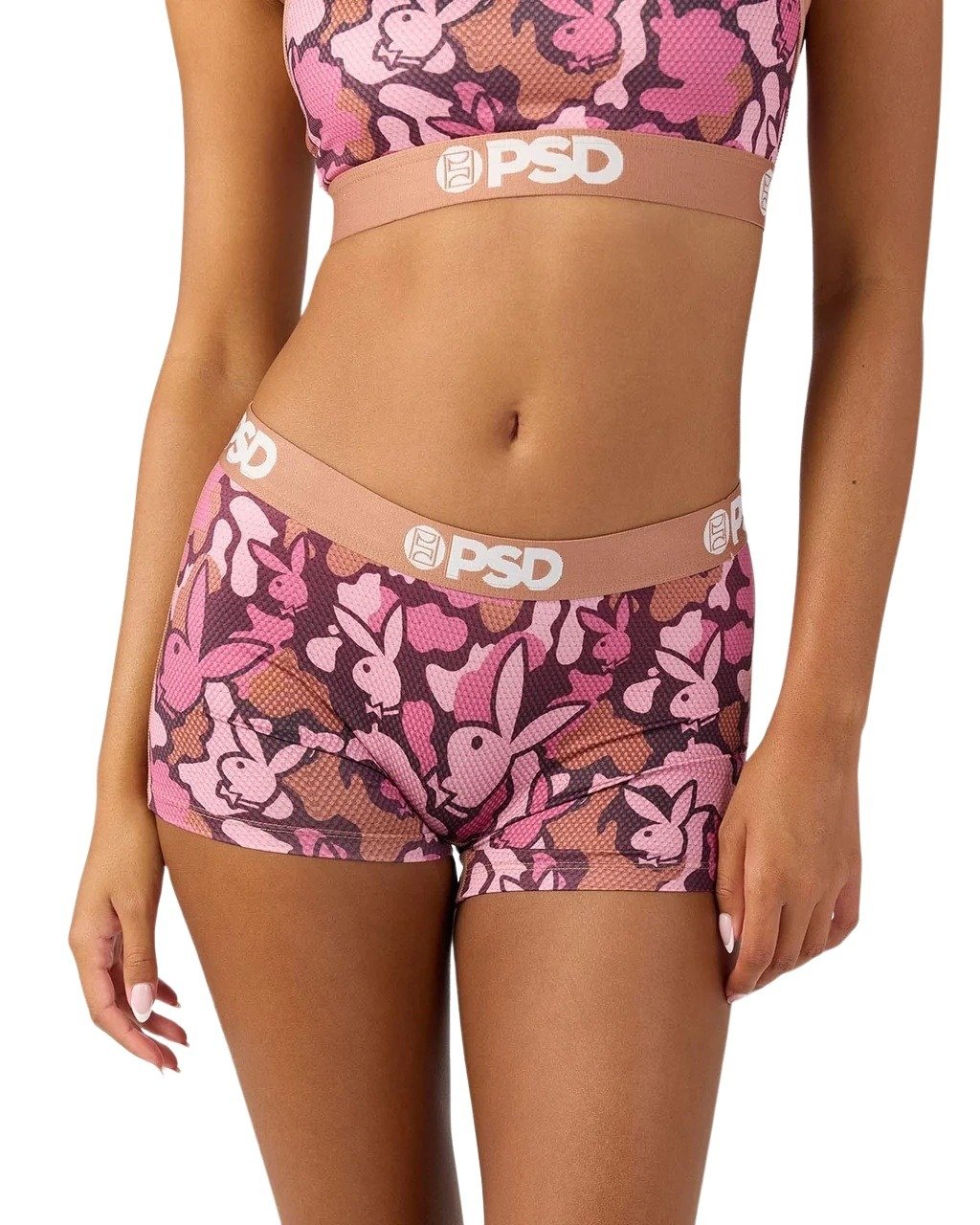 PSD Underwear Women's Playboy Tumble Boy Shorts 3-Pack