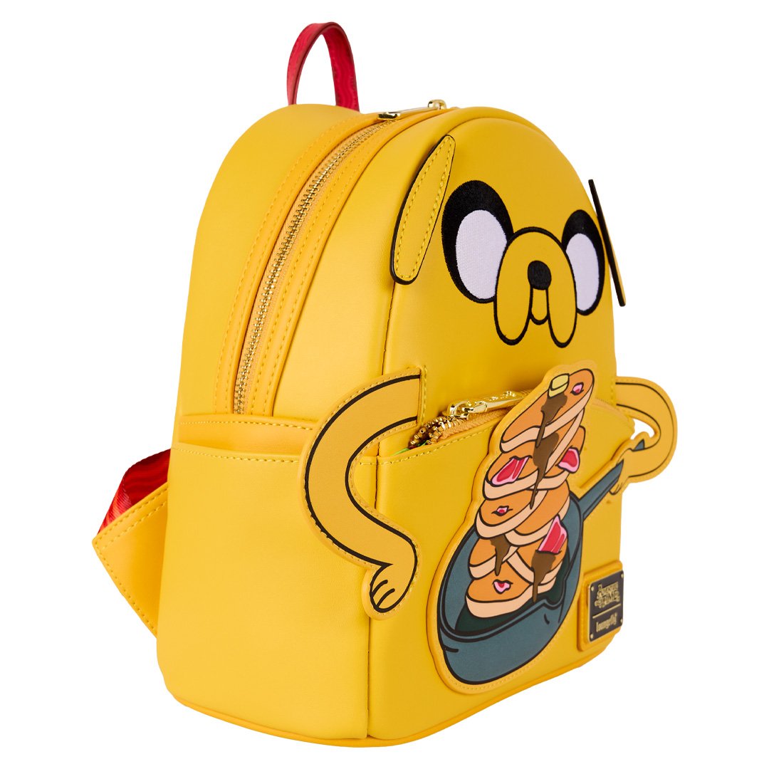 Loungefly Warner Brothers Adventure Time Jake Cosplay Mini Backpack