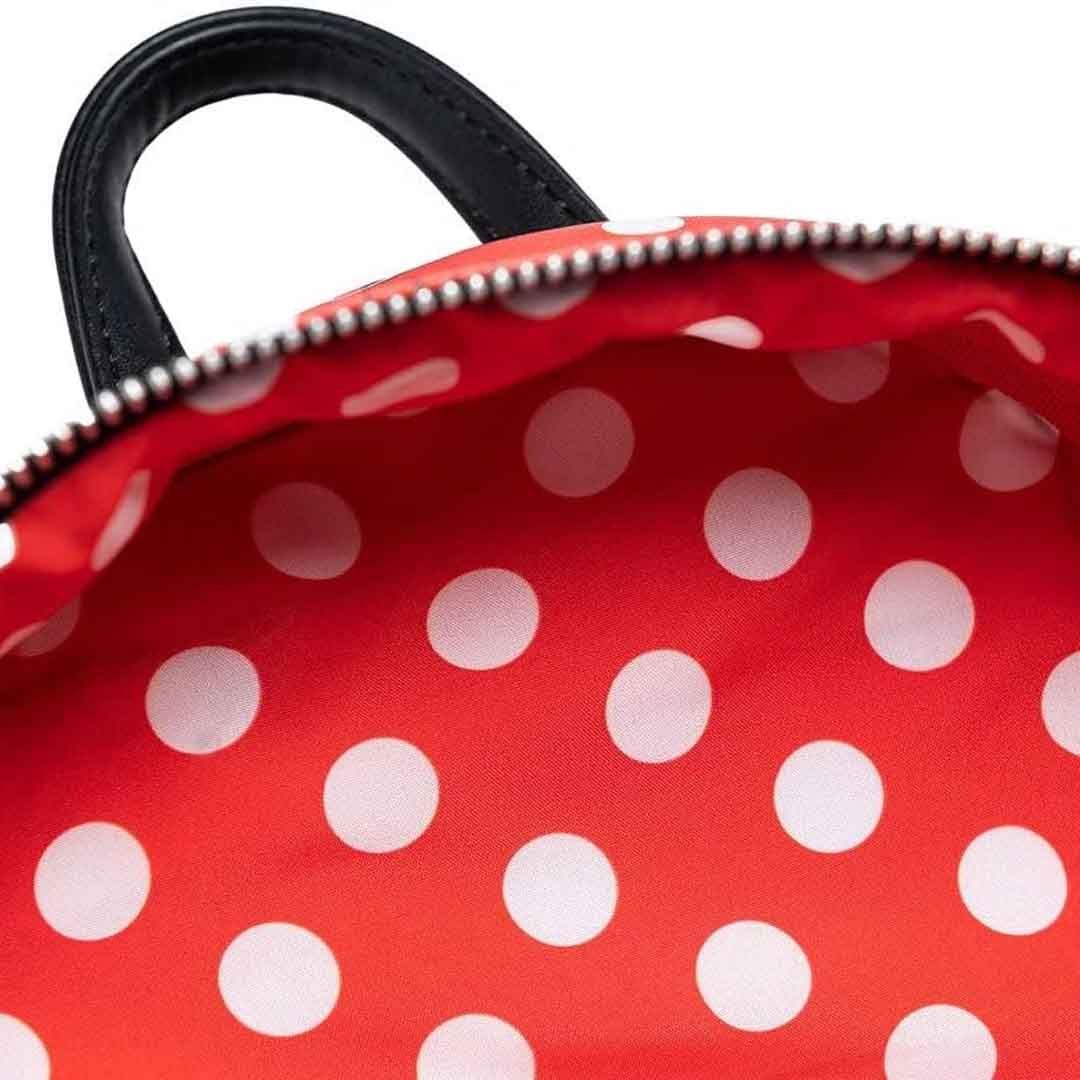 Loungefly Disney Minnie Mouse Polka Dot Red Mini Backpack - 707 Street Exclusive