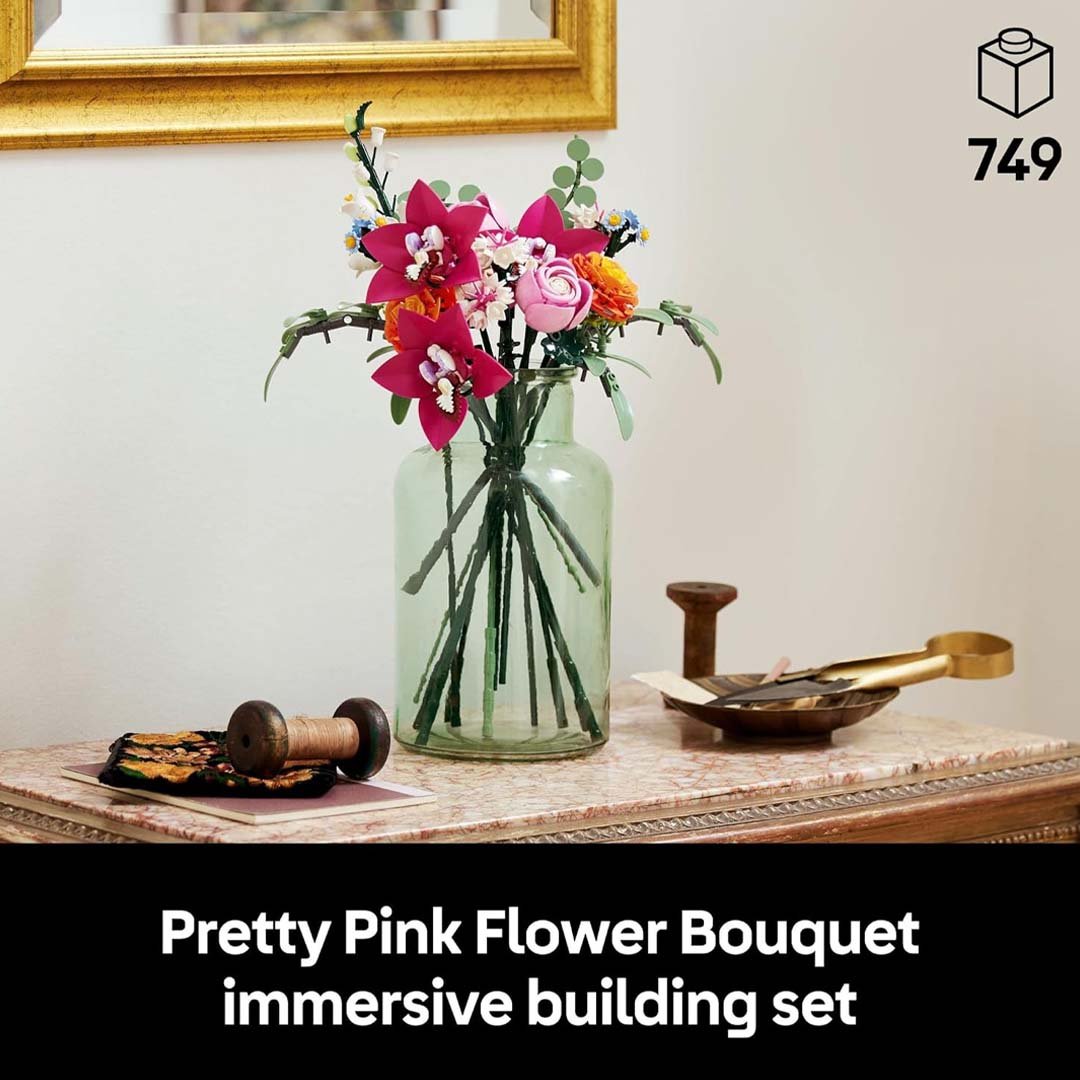 LEGO Botanicals - Pretty Pink Flower Bouquet (10342)