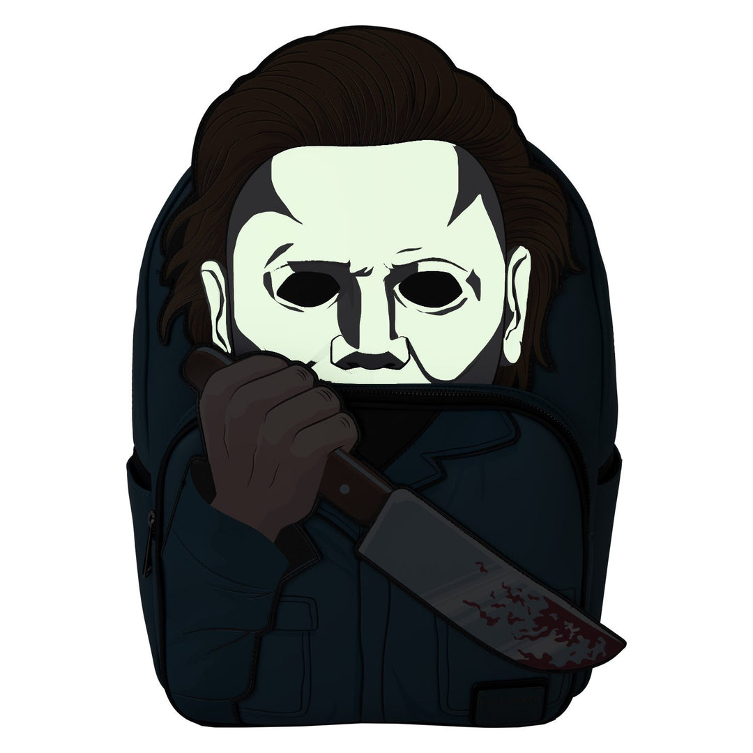 Loungefly Halloween Michael Myers Cosplay Glow Full-Size Backpack
