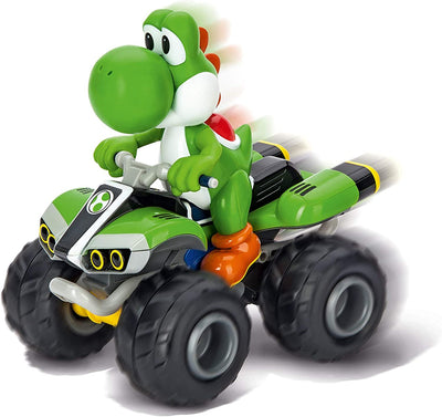 Mario Kart Quad - Yoshi Carrera RC Nintendo Mario Kart 2.4 GHz Radio Remote Control Toy Car Vehicle