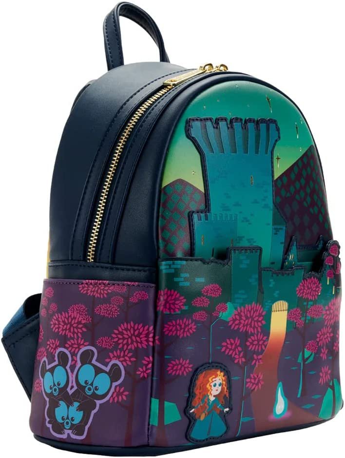 Loungefly Disney Brave Princess Castle Series Mini Backpack
