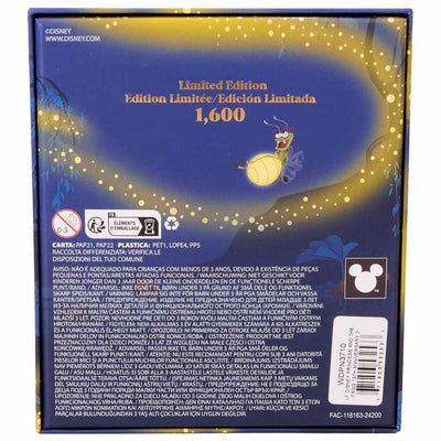 Loungefly Disney The Princess And The Frog 15th Anniversary Tiana & Naveen Glow 3" Collector Box Sliding Pin
