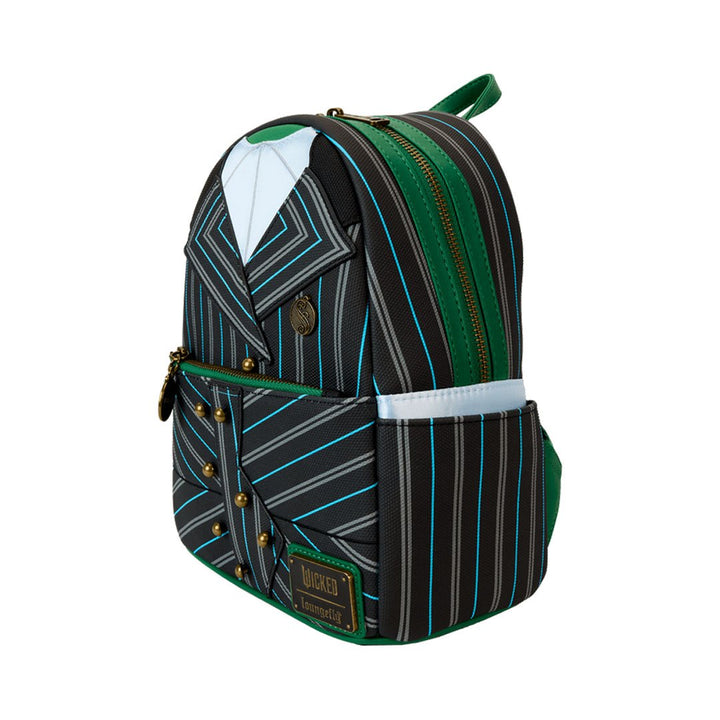Loungefly Universal Wicked Elphaba Shiz University Uniform Cosplay Mini Backpack