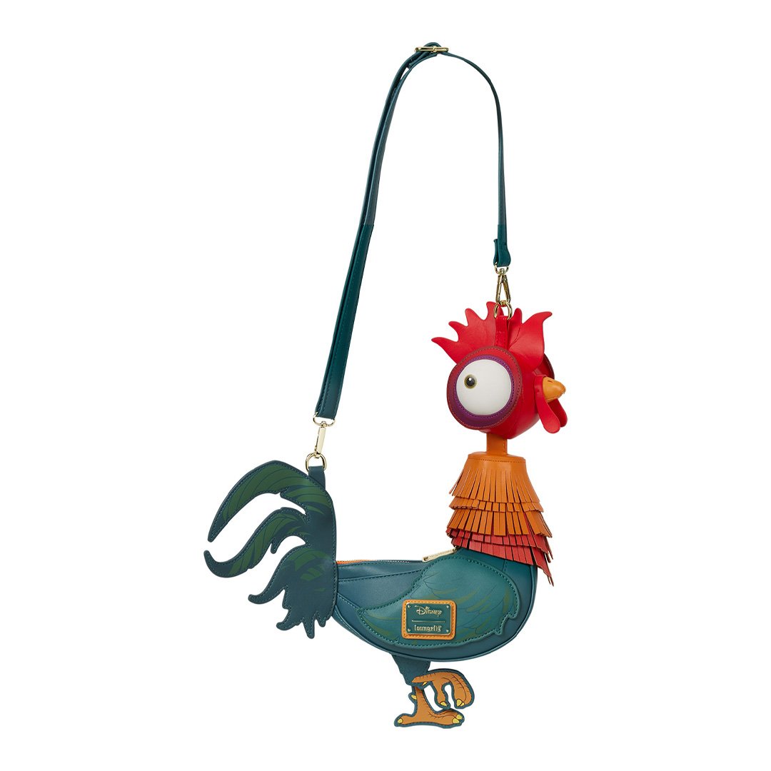 Loungefly Disney Moana Hei Hei Figural Crossbody Bag