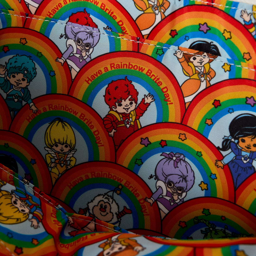 Loungefly Hallmark Rainbow Brite™ Iridescent Convertible Backpack &amp; Tote Crossbody Bag