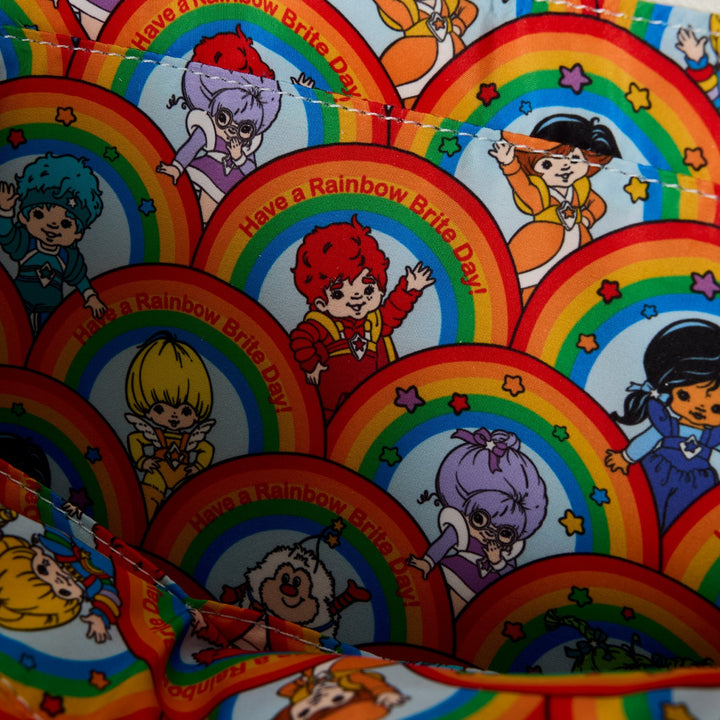 Loungefly Hallmark Rainbow Brite™ Iridescent Convertible Backpack &amp; Tote Crossbody Bag