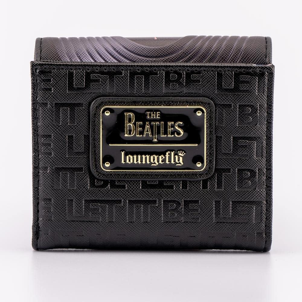 Loungefly The Beatles "Let It Be" Vinyl Record Zip-Around Wallet