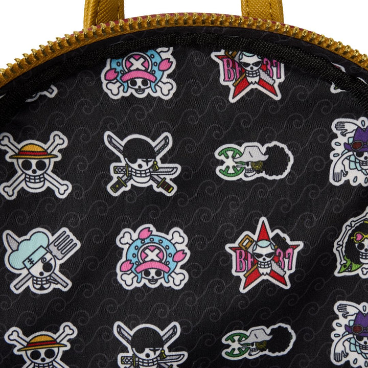 Loungefly Toei One Piece Convertible Sling Crossbody Bag with Coin Bag