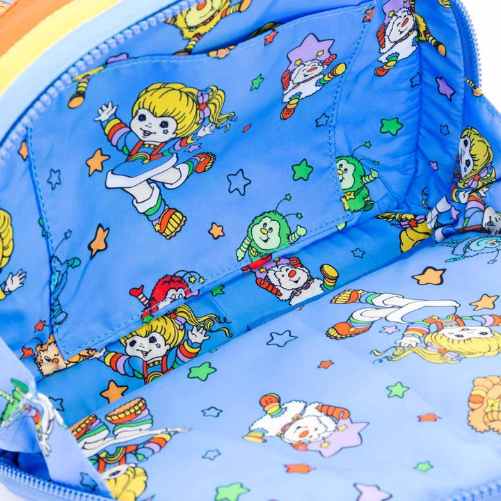 Whatever Makes You Happy Rainbow Brite Double Rainbow Crossbody Bag