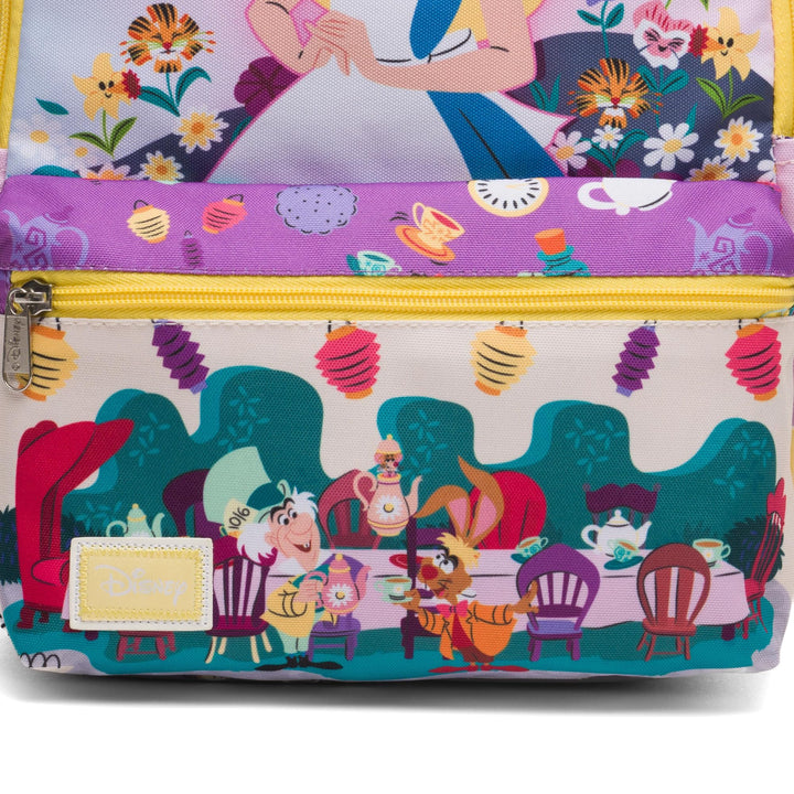 Wondapop Disney Alice in Wonderland Tea Party 13" Deluxe Nylon Daypack