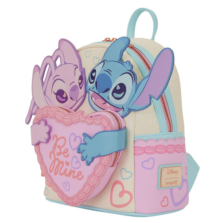 Loungefly Disney Lilo &amp; Stitch Be Mine Mini Backpack