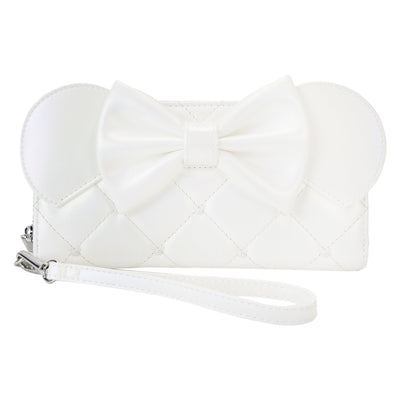 Loungefly Disney Iridescent Wedding Wristlet Wallet - Front