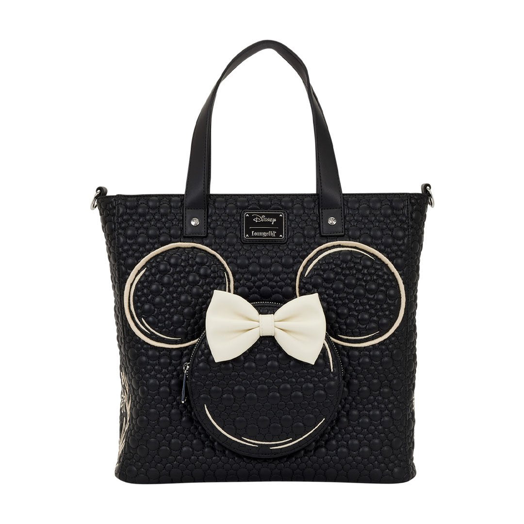 Loungefly Disney Minnie Mouse Artist Sketch Convertible Backpack &amp; Tote Crossbody Bag