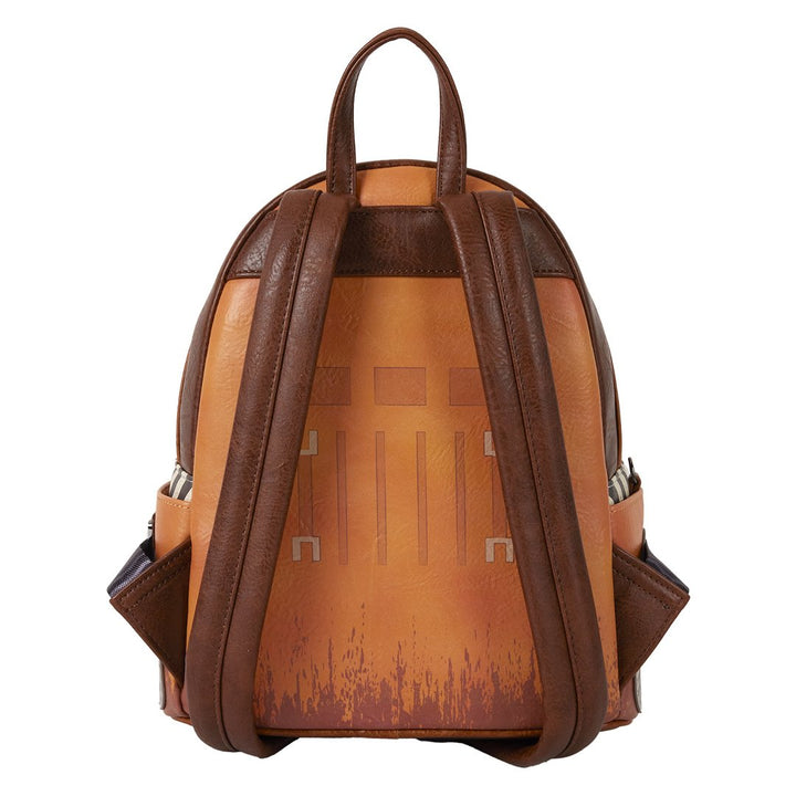 Loungefly Pixar WALL-E Cosplay Lentincular Mini Backpack with Coin Bag