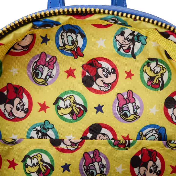 Loungefly Disney Mickey Mouse Classic All-Over Print Mini Backpack