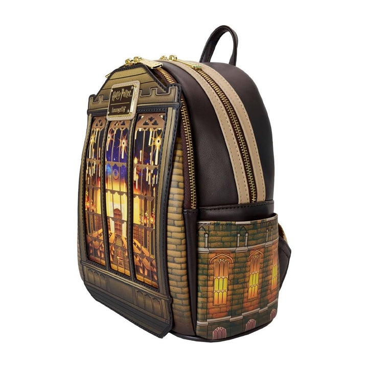 Loungefly Warner Brothers Harry Potter The Great Hall Light Up Mini Backpack